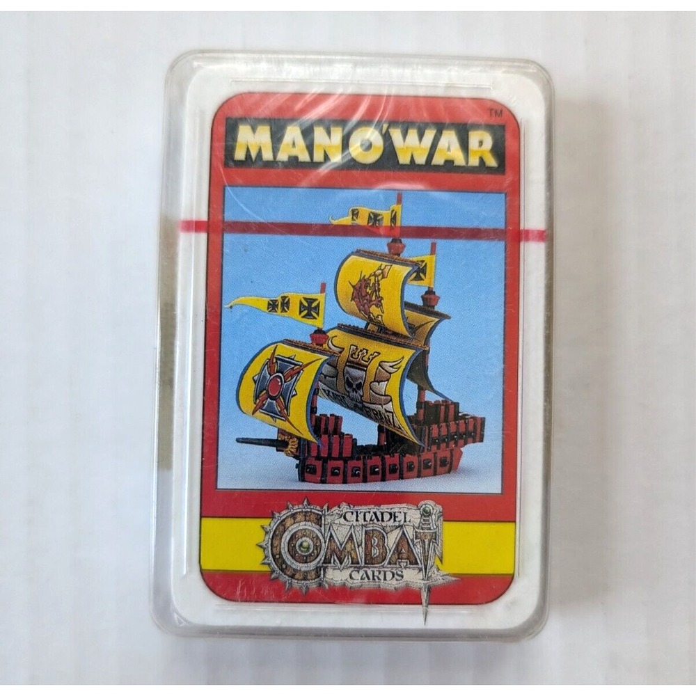 Warhammer Man O War Citadel Combat Cards NEW‎ SEALED 1994 Games Workshop